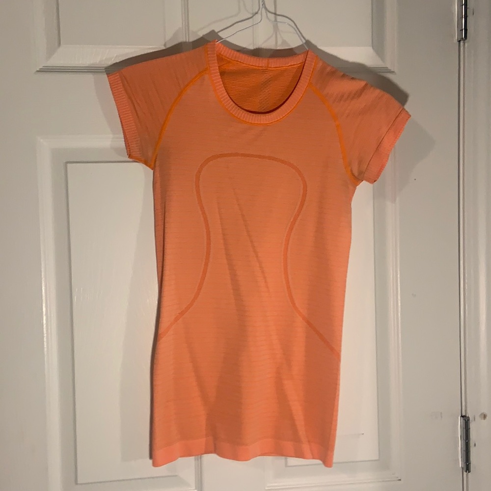 Orange Lululemon Shirt